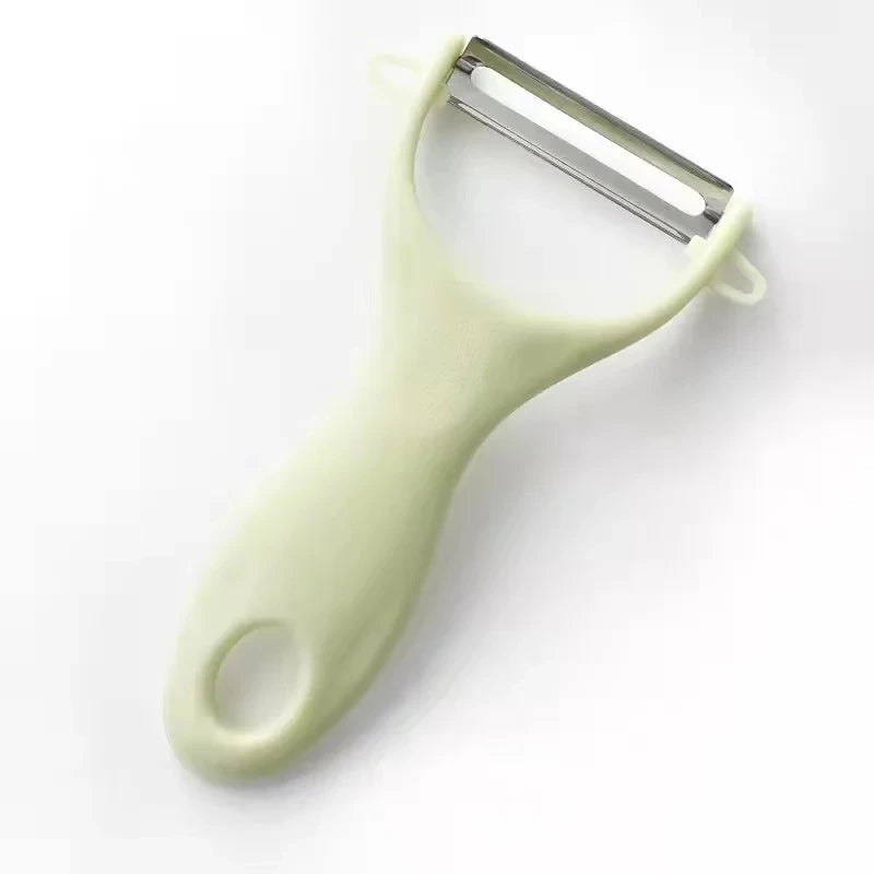 Manual Fruit and Vegetable Peeler with Stainless Steel Blade