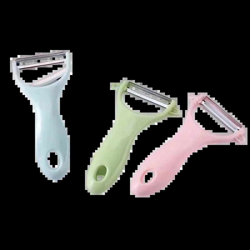 Manual Fruit and Vegetable Peeler with Stainless Steel Blade